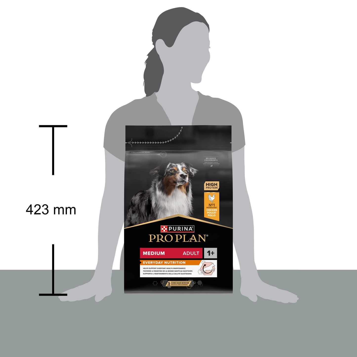 Pro Plan Medium Adult Everyday Nutrition Dry Dog Food with Chicken 3Kg