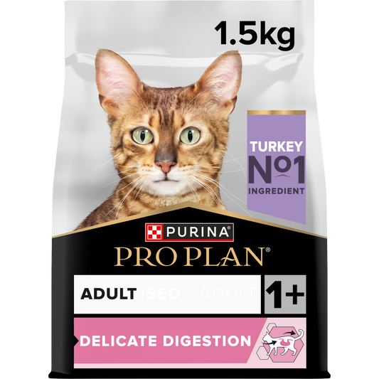 Pro Plan Adult Delicate Digestion Turkey 1.5 kg