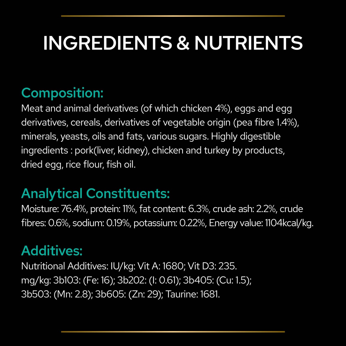 Pro Plan Veterinary Diets EN Gastrointestinal Wet Cat Food Pouch Chicken in Gravy 85g x 10