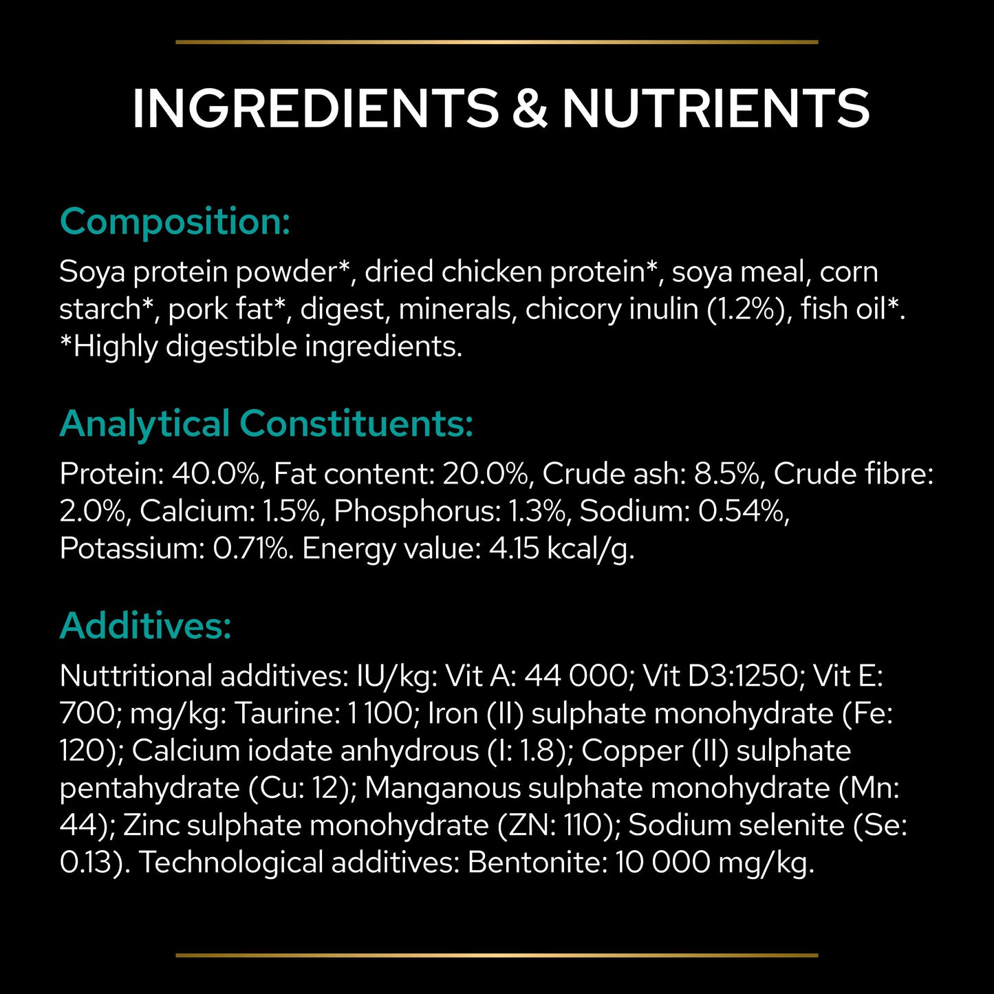 Pro Plan Veterinary Diets EN Gastrointestinal Dry Cat Food 1.5Kg and 5Kg