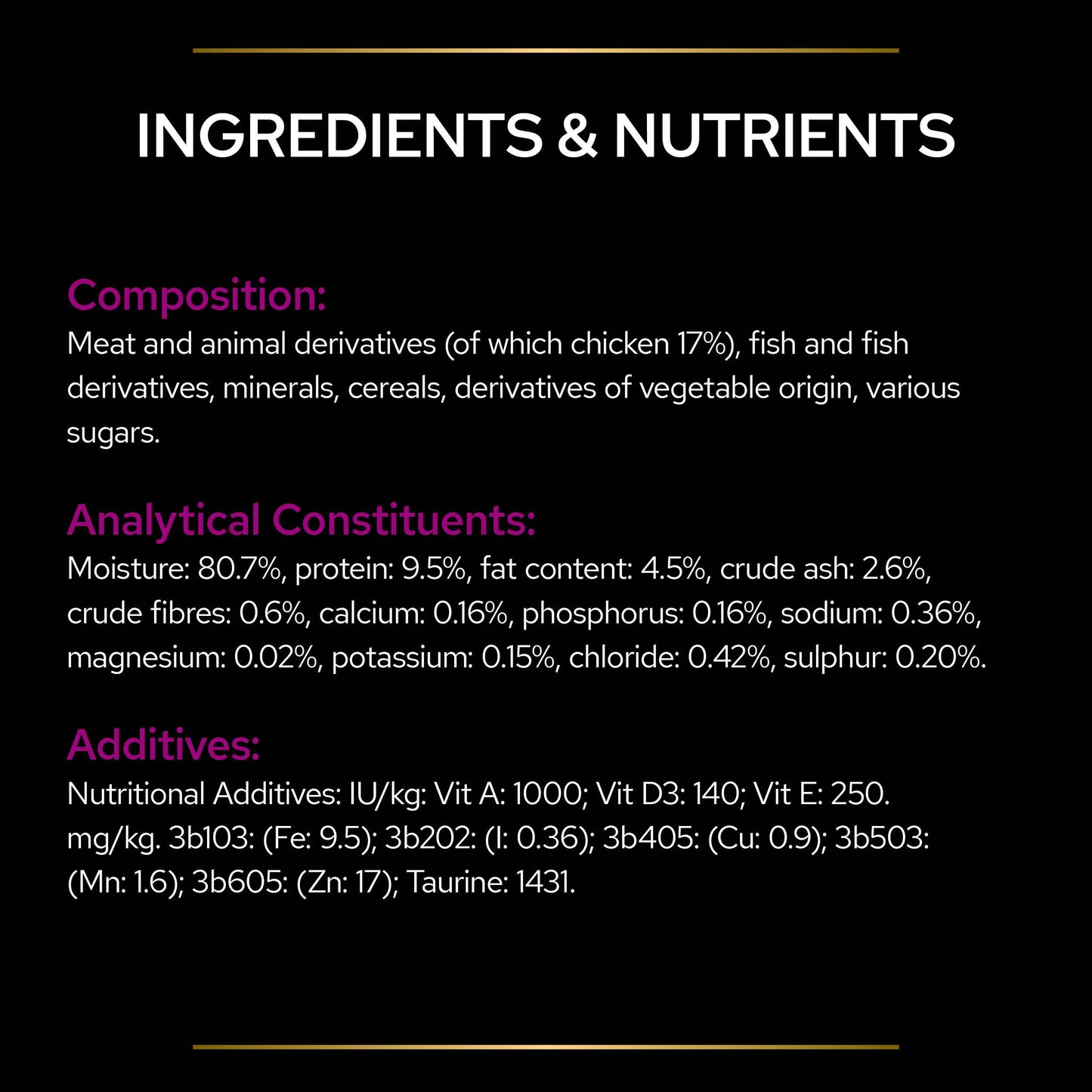 Pro Plan Veterinary Diets UR Urinary Wet Cat Food Pouch Chicken in Gravy 85g x 10