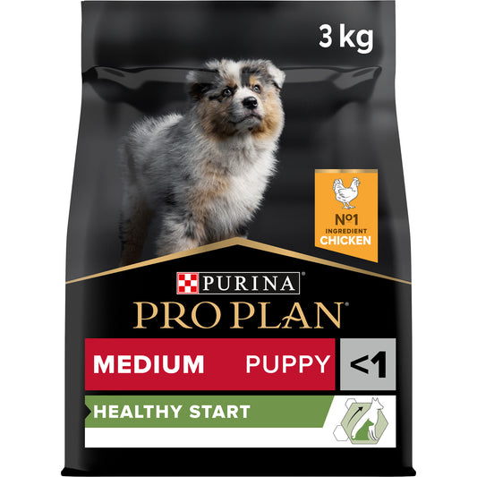 Pro Plan Medium Puppy Healthy Start Dry Dog Food with Chicken