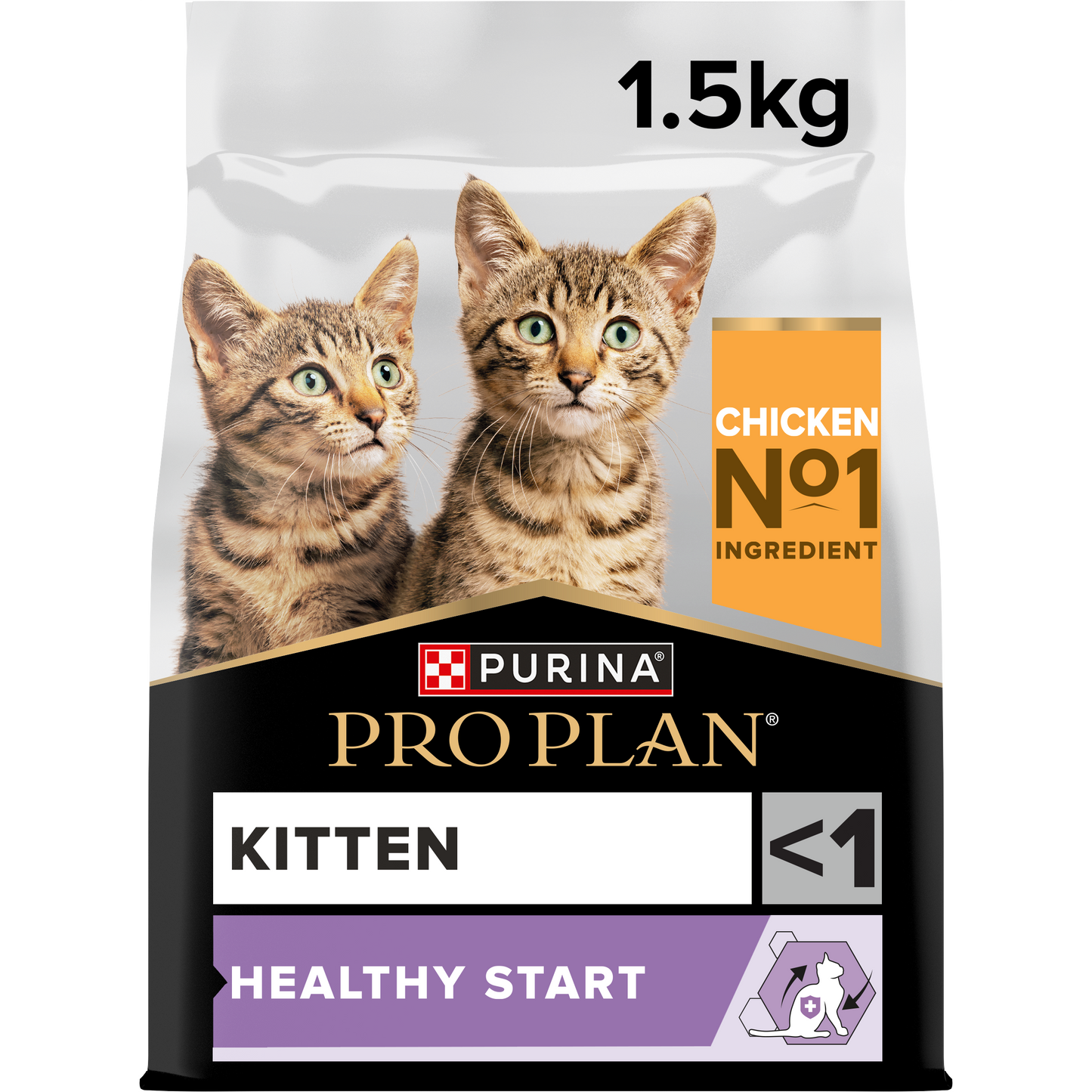 Pro Plan Kitten Healthy Start Dry Cat Food with Chicken 1.5 Kg