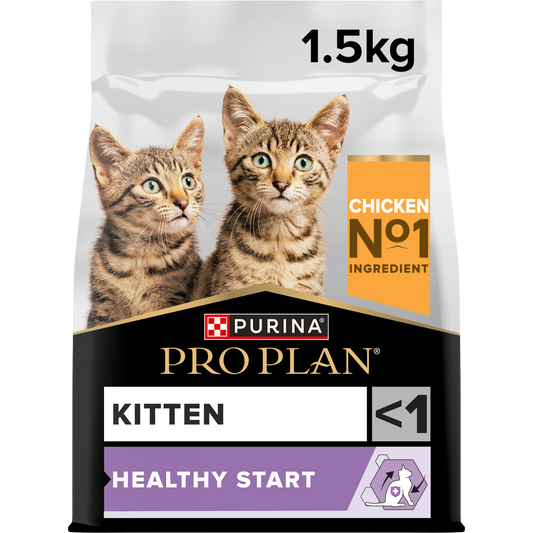 Pro Plan Kitten Healthy Start Dry Cat Food with Chicken 1.5 Kg
