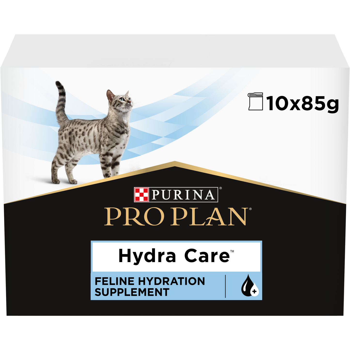 Pro Plan Hydra Care Feline Hydration Supplement Case 10x85g