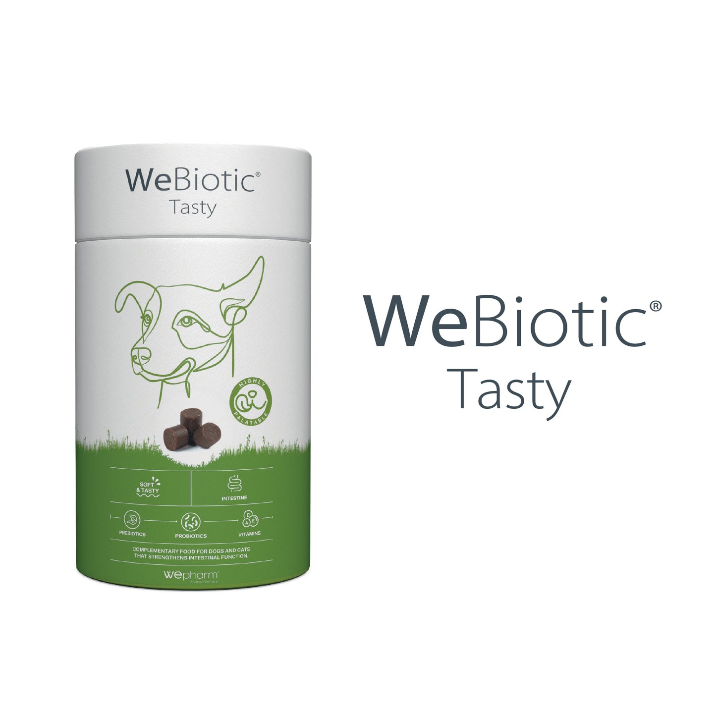 WeBiotic Tasty x 30 Soft Chews For Cats nd Dogs