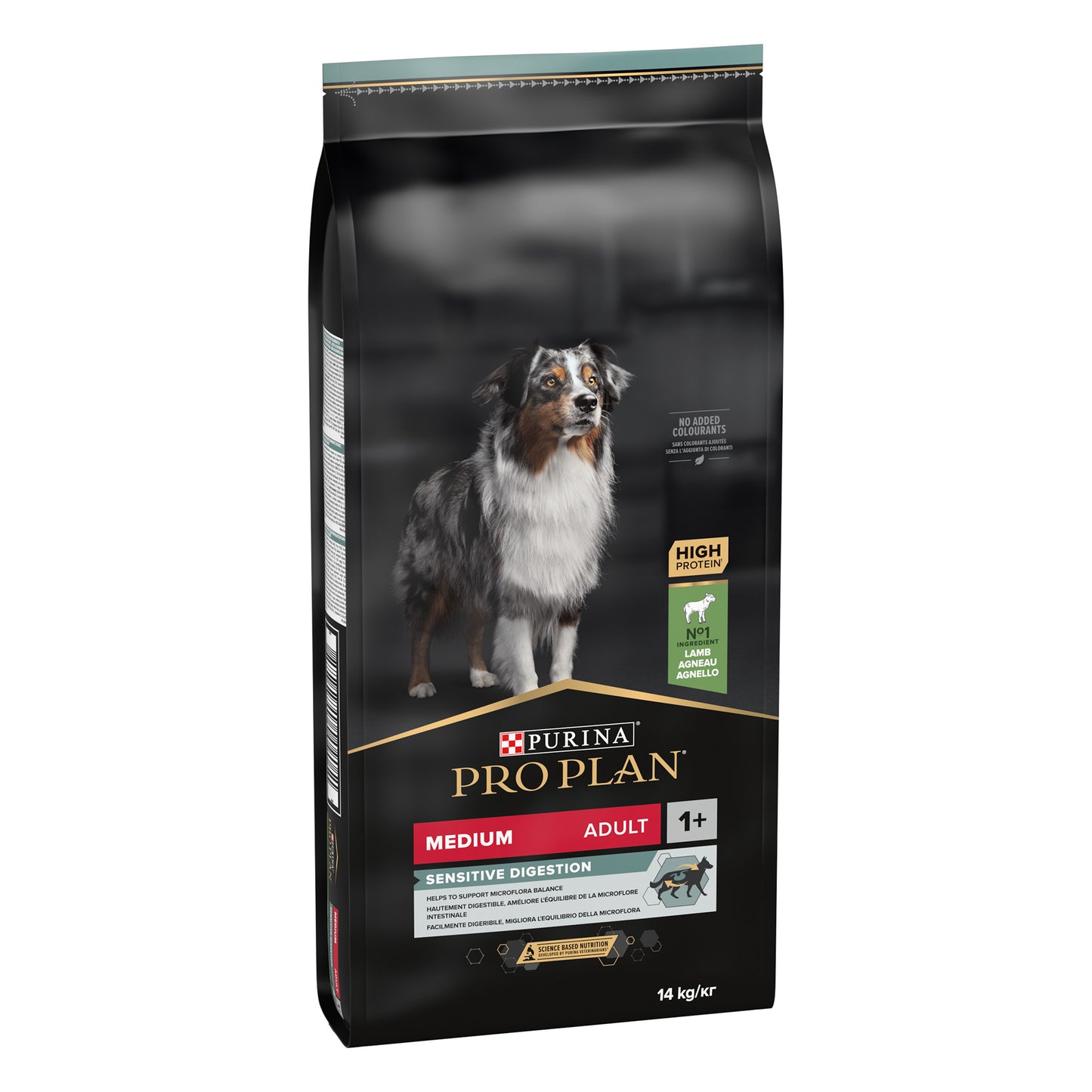 Pro Plan Medium Adult Sensitive Digestion Dry Dog Food with Lamb 3Kg