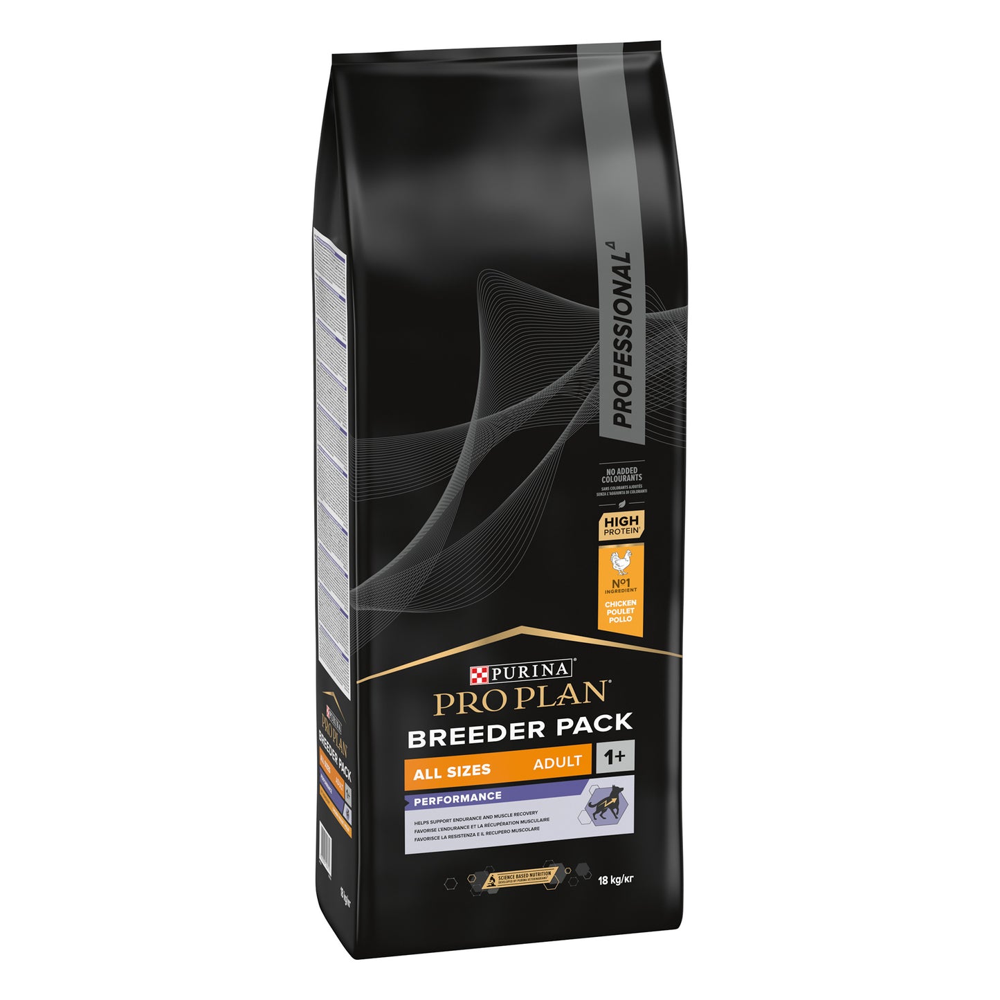 Pro Plan All Size Performance Dry Dog Food with Chicken 18Kg