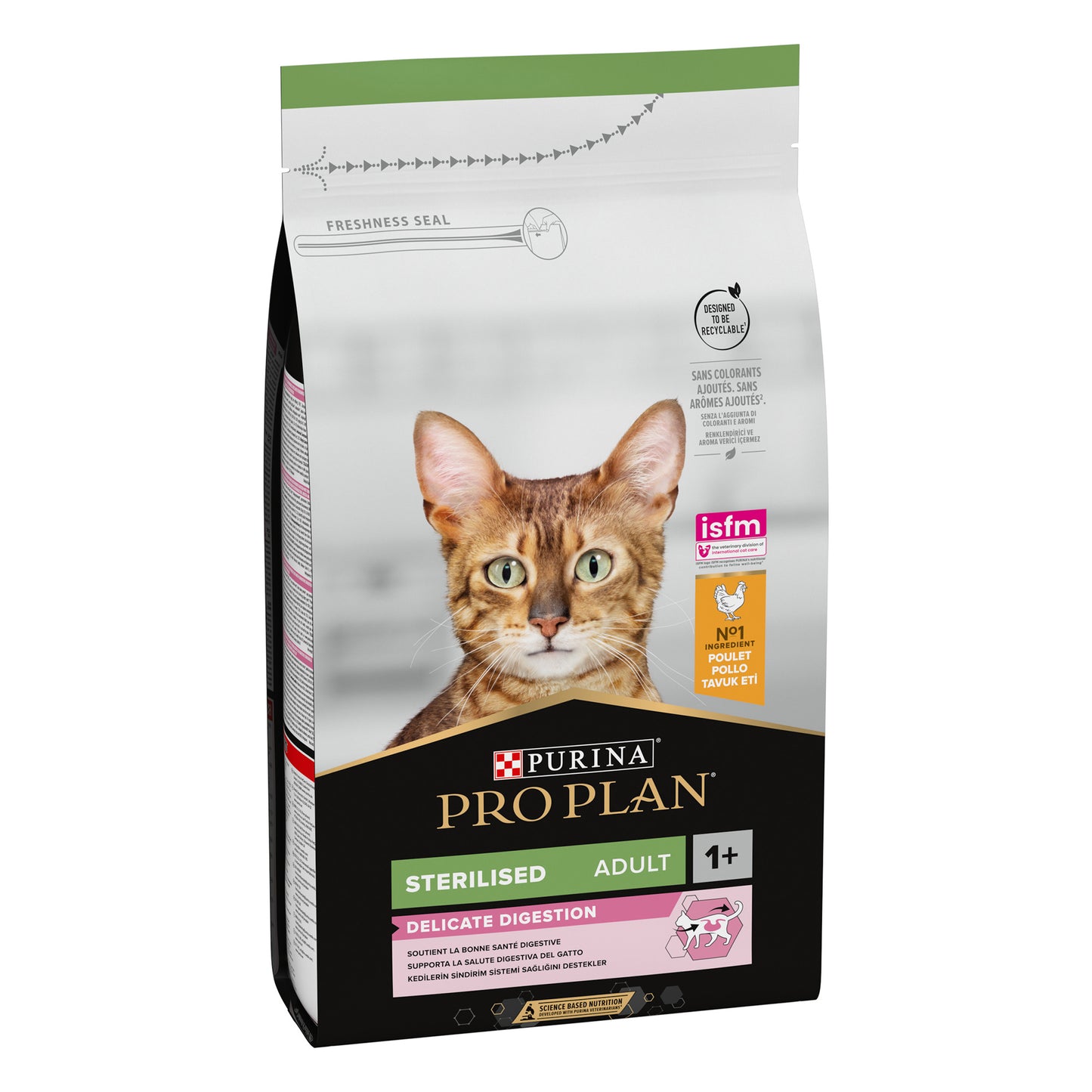 Pro Plan Sterilised Adult Delicate Digestion Dry Cat Food with Chicken,  1.5 Kg