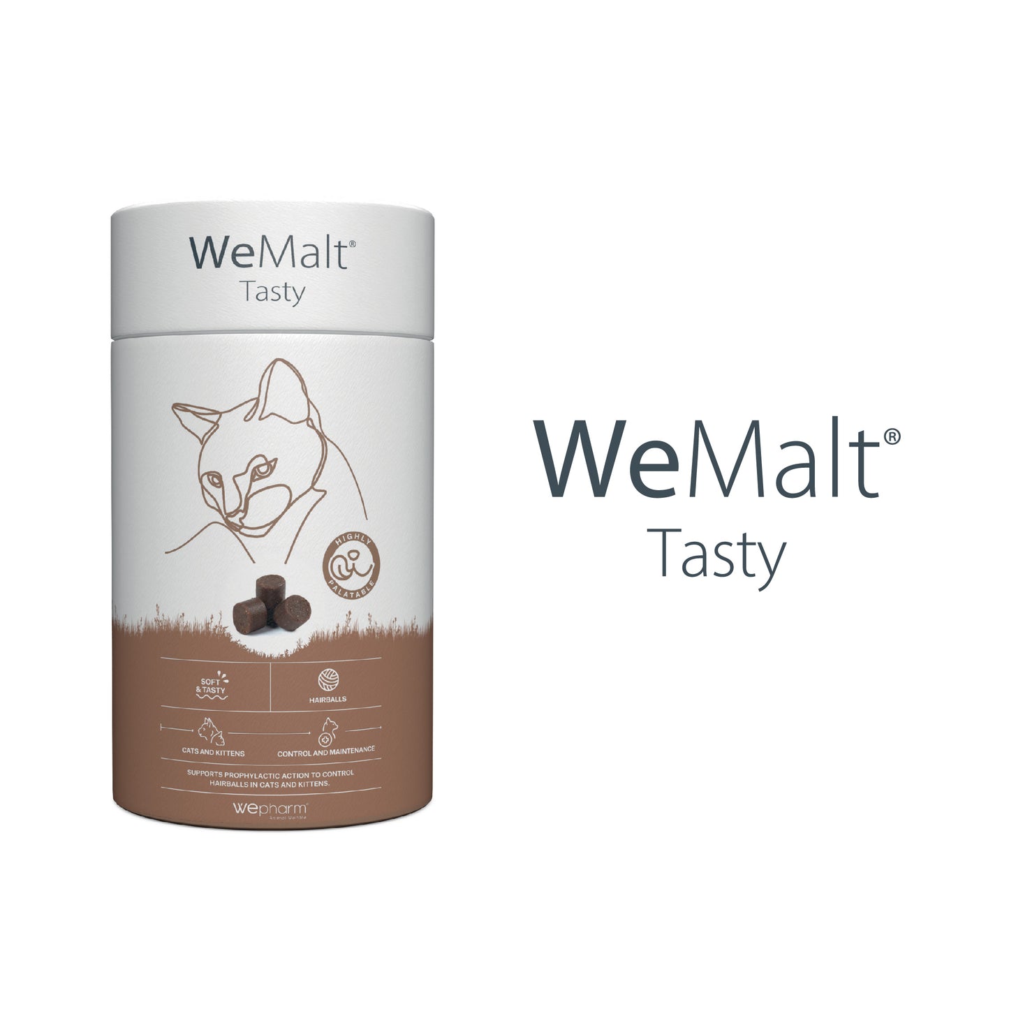 WeMalt Tasty for Cats & Kittens (30 soft-chews)