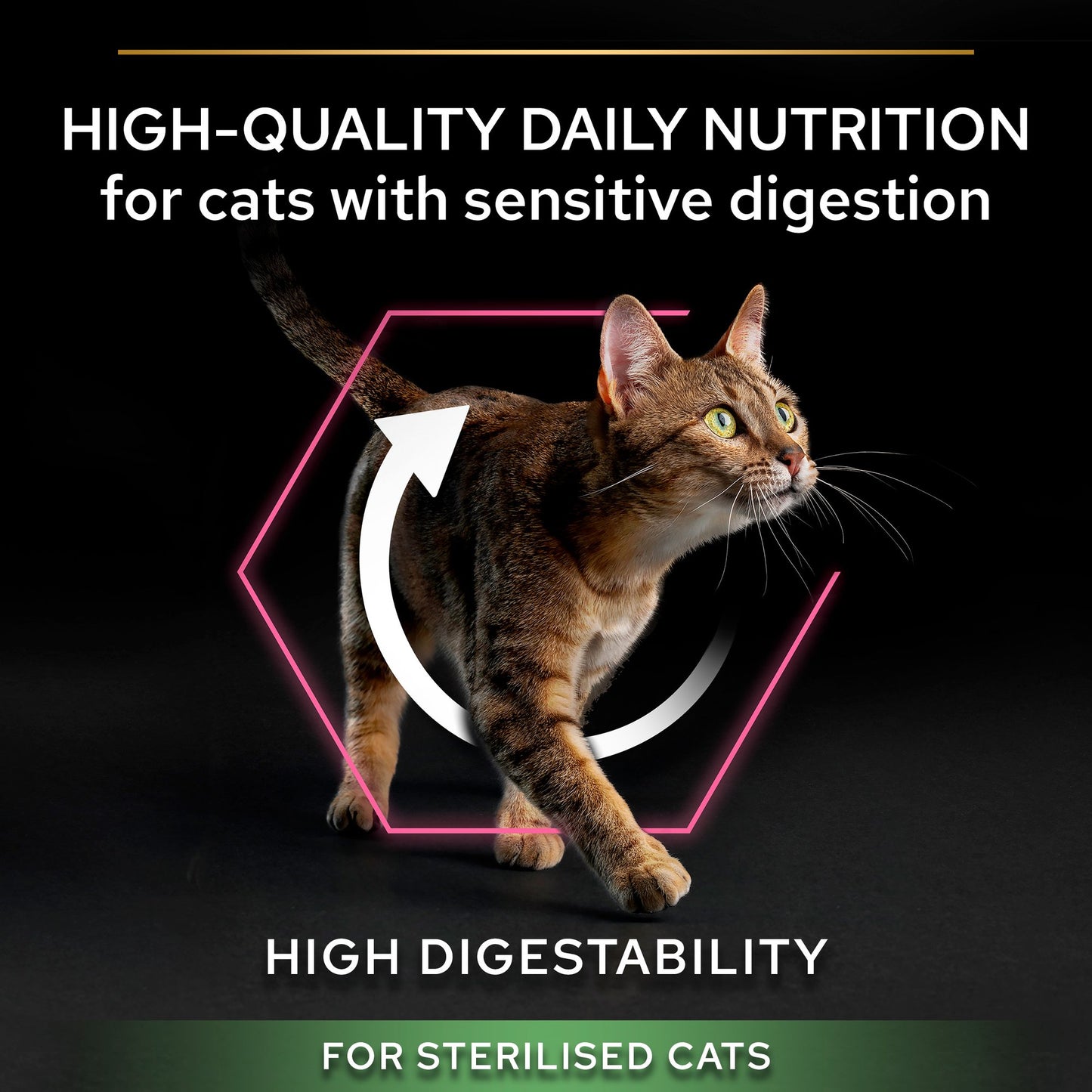 Pro Plan Sterilised Adult Delicate Digestion Dry Cat Food with Chicken,  1.5 Kg