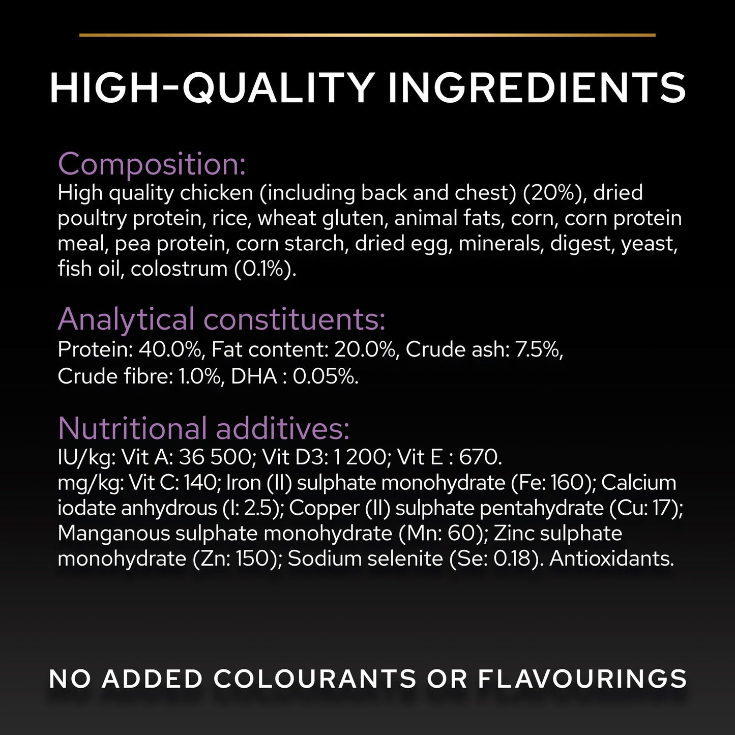 Pro Plan Kitten Healthy Start Dry Cat Food with Chicken 1.5 Kg