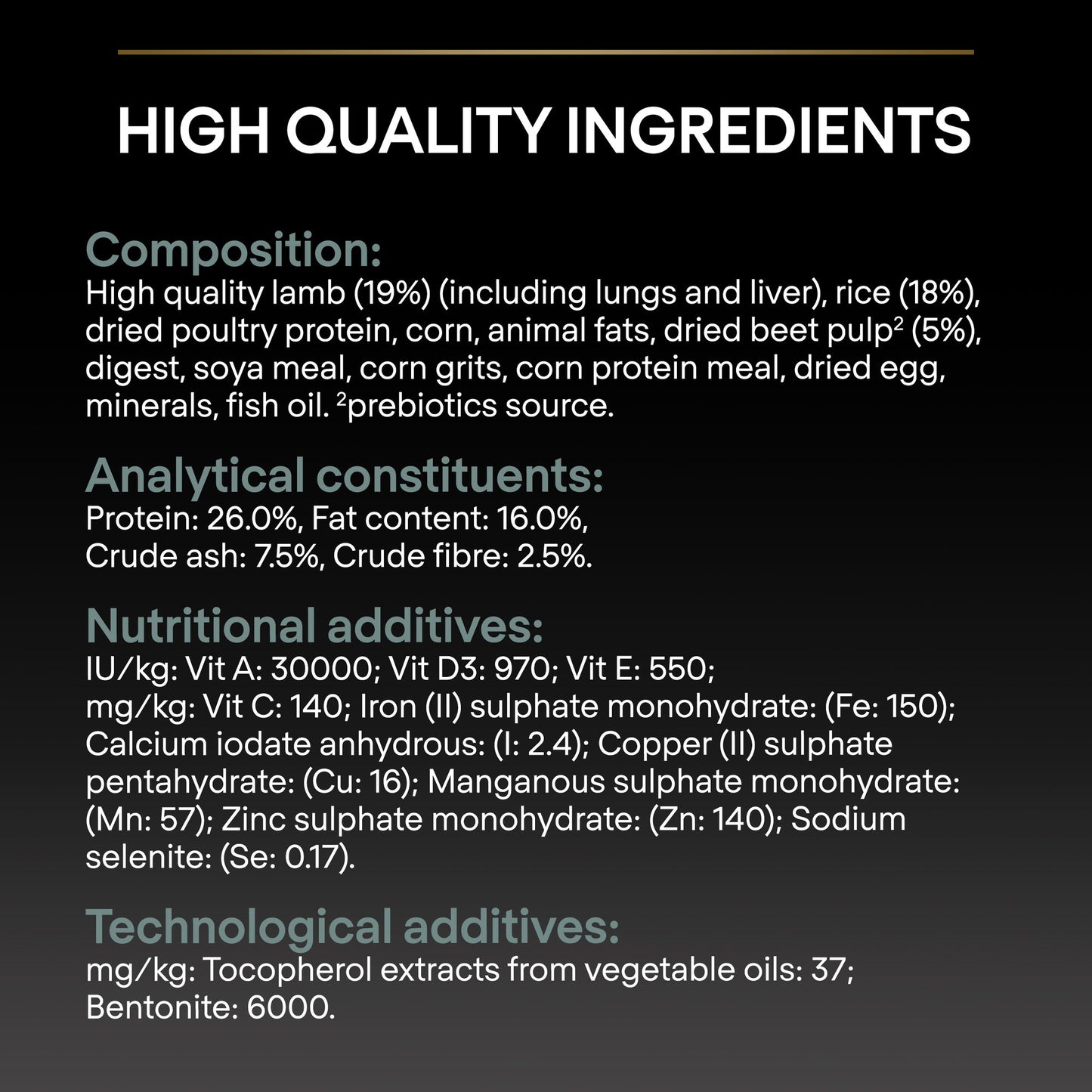 Pro Plan Medium Adult Sensitive Digestion Dry Dog Food with Lamb 3Kg