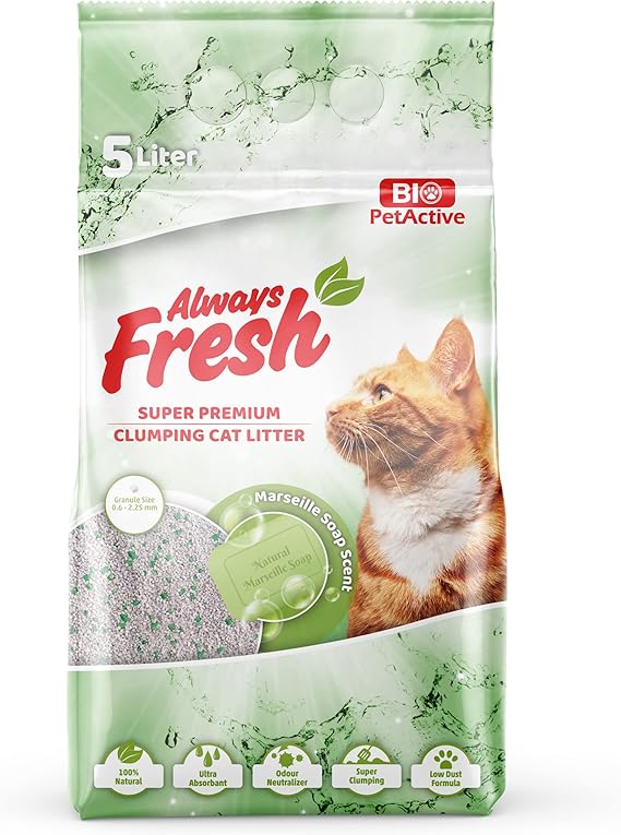 BioPet Active Clumping Cat Litter AlwaysFresh Marseille