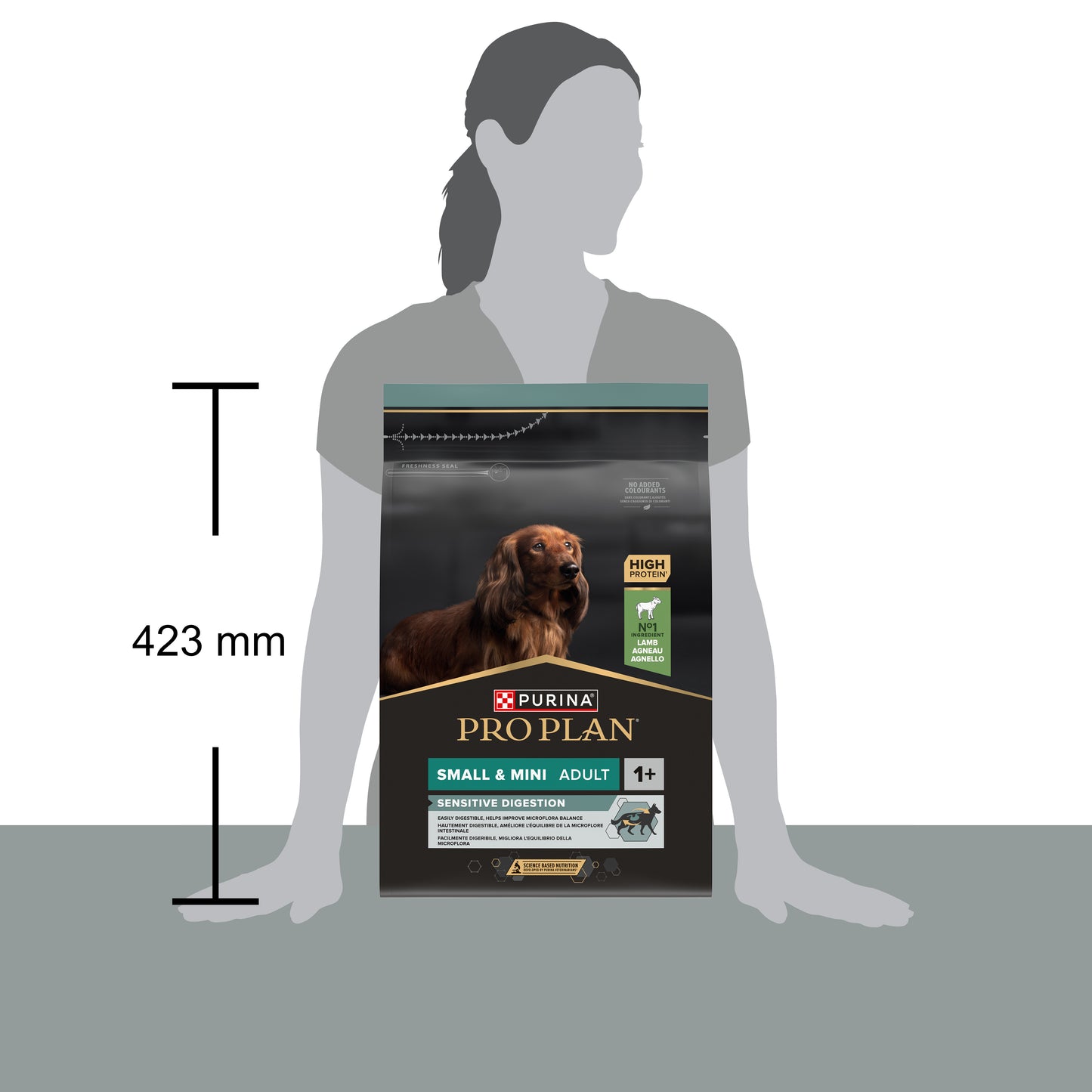 Pro Plan Small Mini Adult Sensitive Digestion Dry Dog Food with Lamb 3Kg