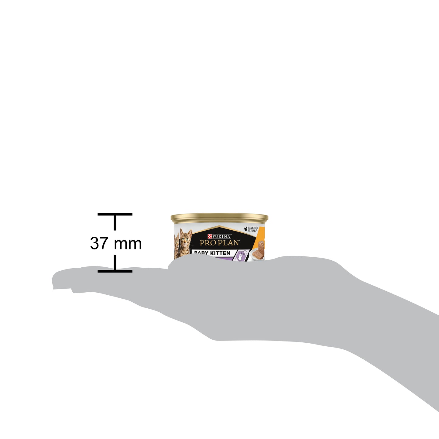 Pro Plan Baby Kitten Healthy Start Mousse Wet Cat Food Can with Chicken 85g x 24