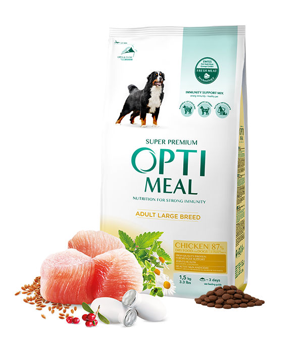 Optimeal Dry For Adult Dogs Of Maxi Breeds Chicken