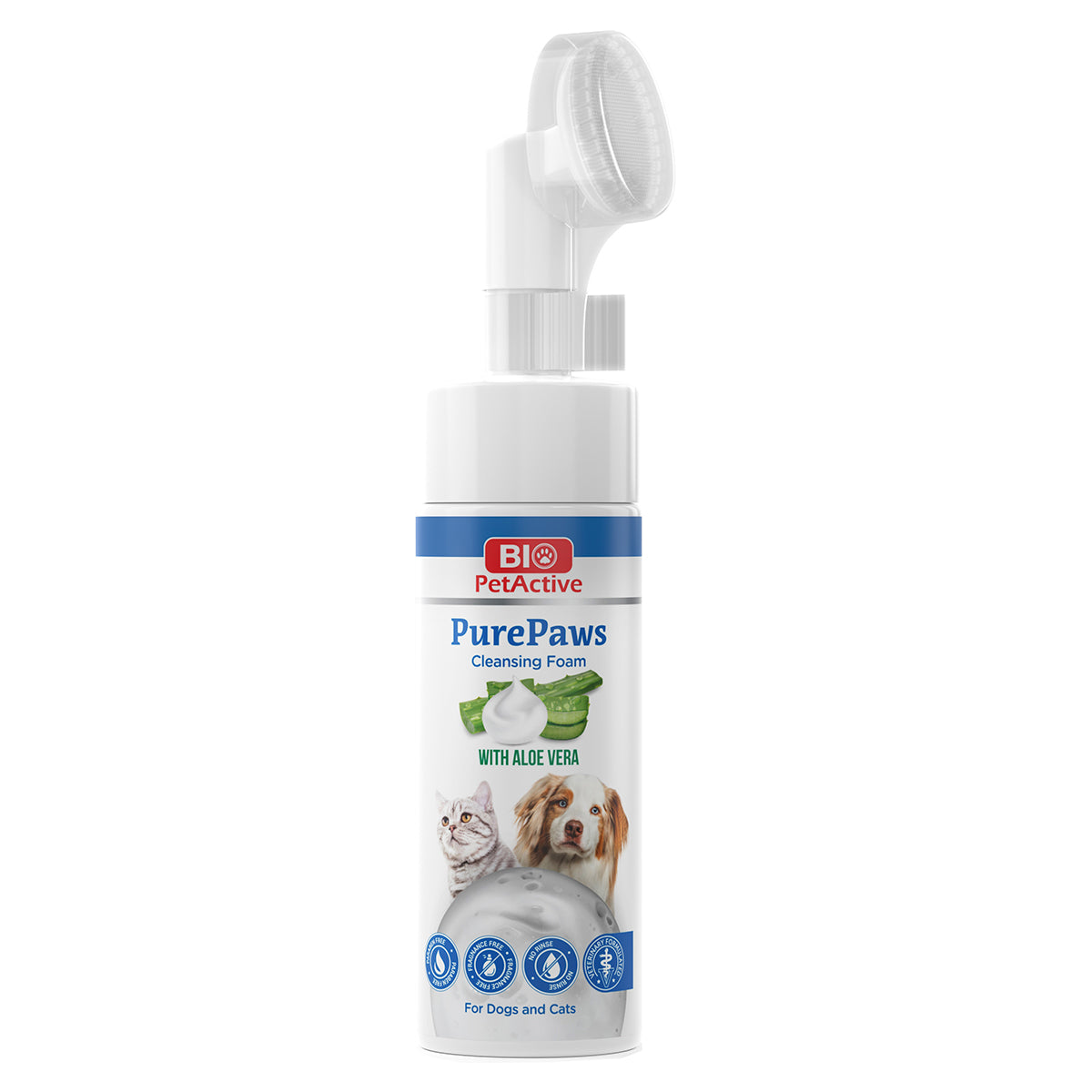 PurePaws Cleansing Foam for Cats and Dogs