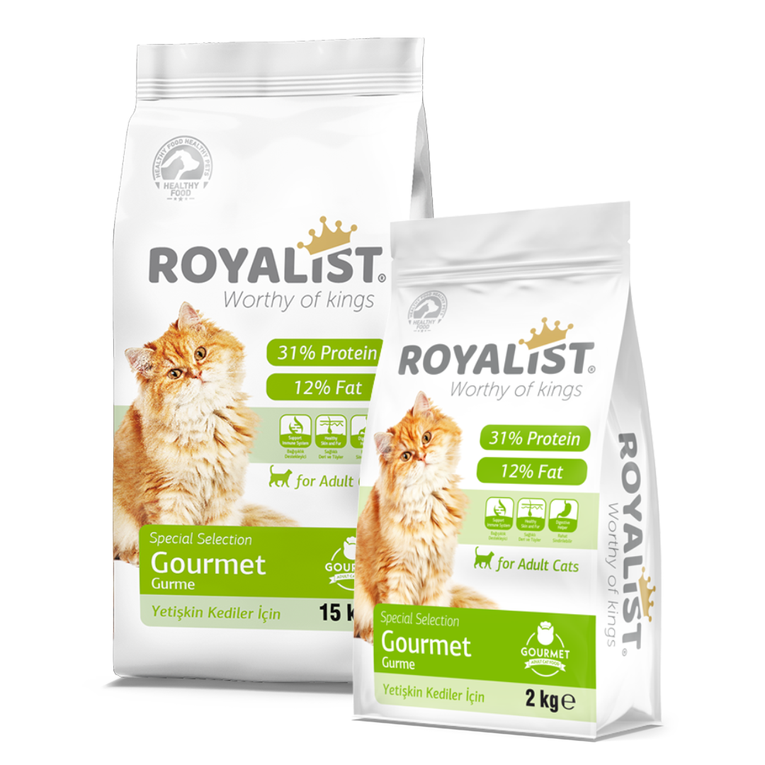 Royalist Dry Food / Adult Cat / Gourmet 15 Kgs