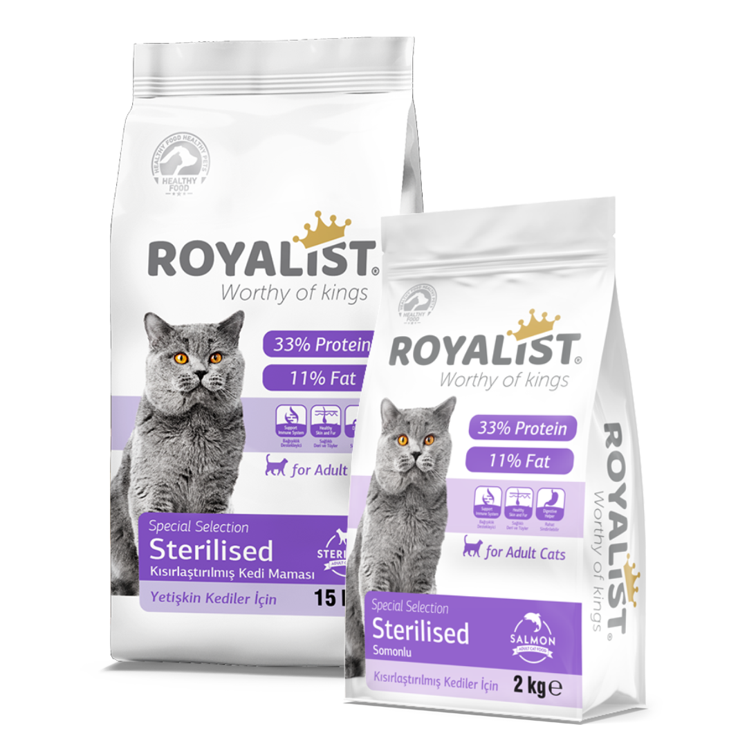 Royalist Dry Food / Adult Cat / Salmon / Sterilised
