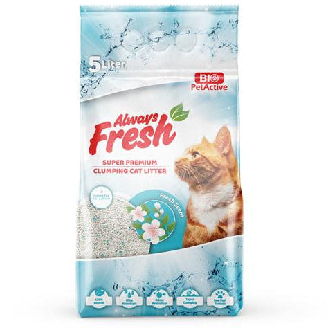 Always Fresh Clumping Cat Litter - Bentonite Clumping Cat Litter