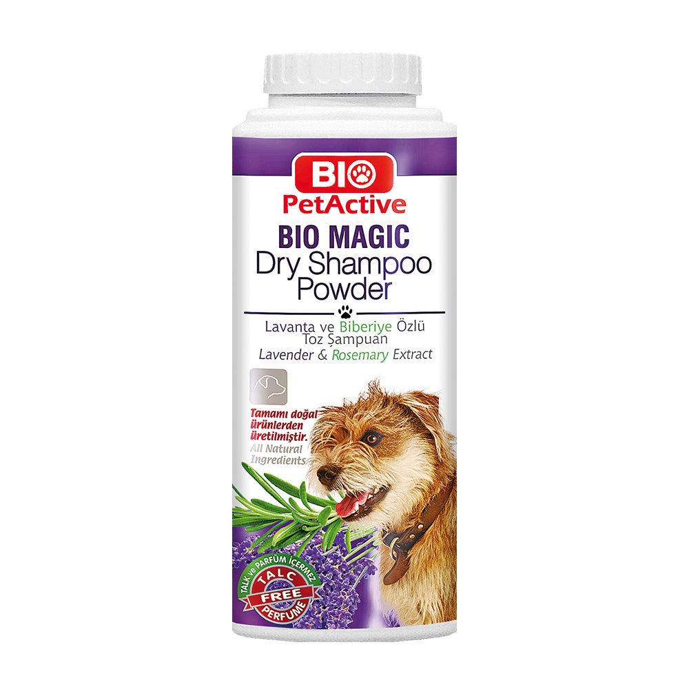 BIOMAGIC DRY SHAMPOO POWDER FOR DOGS