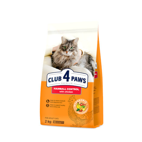 CLUB 4 PAWS PREMIUM Hair Ball Control Dry Food