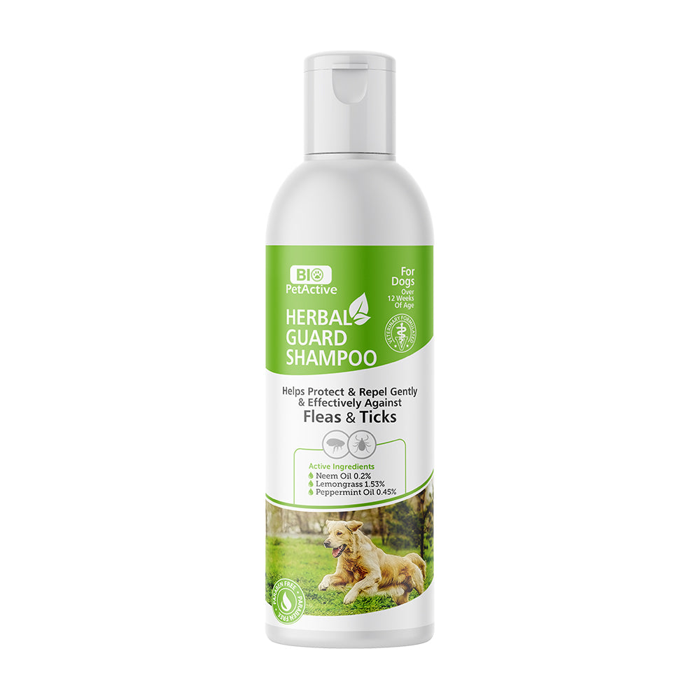 Herbal Guard Shampoo for Dogs against fleas and Ticks
