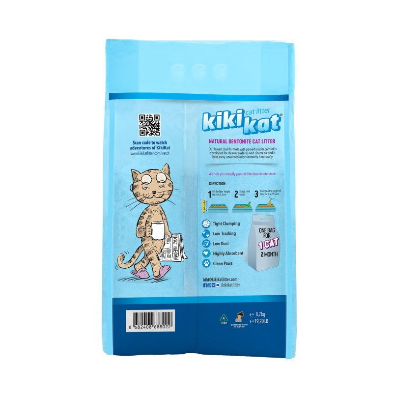 Kiki Kat Cat Litter – Natural (Unscented)