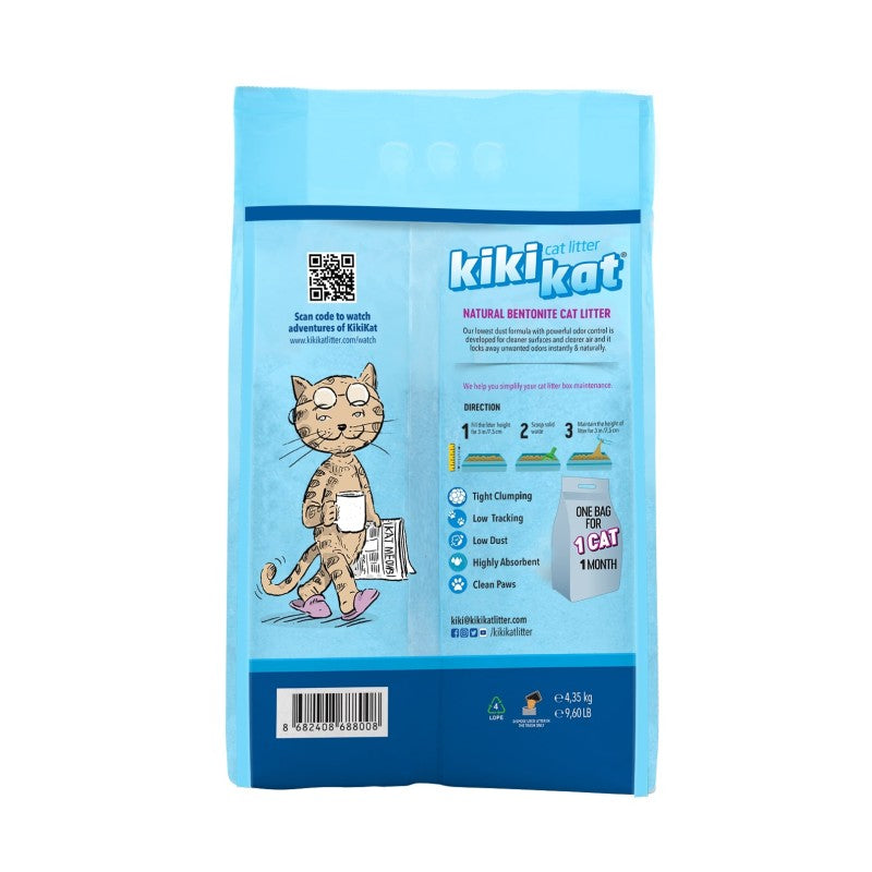 Kiki Kat Cat Litter – Natural (Unscented)