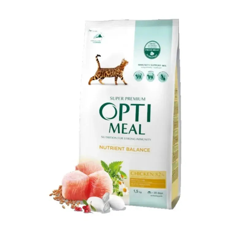 Optimeal Adult cat with chicken
