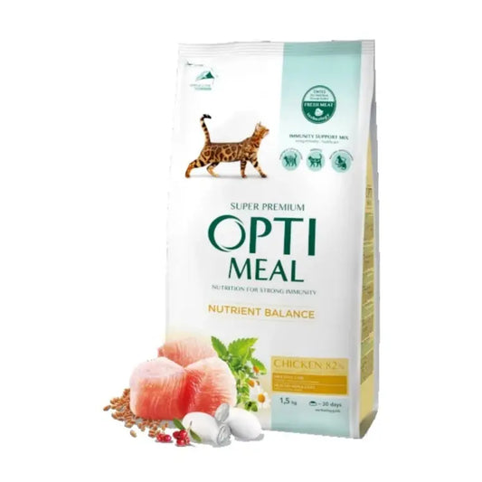 Optimeal Adult cat with chicken
