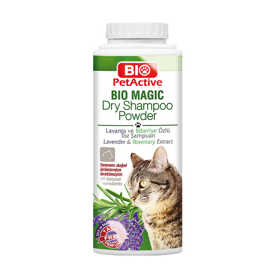 BIOMAGIC DRY SHAMPOO POWDER FOR CATS