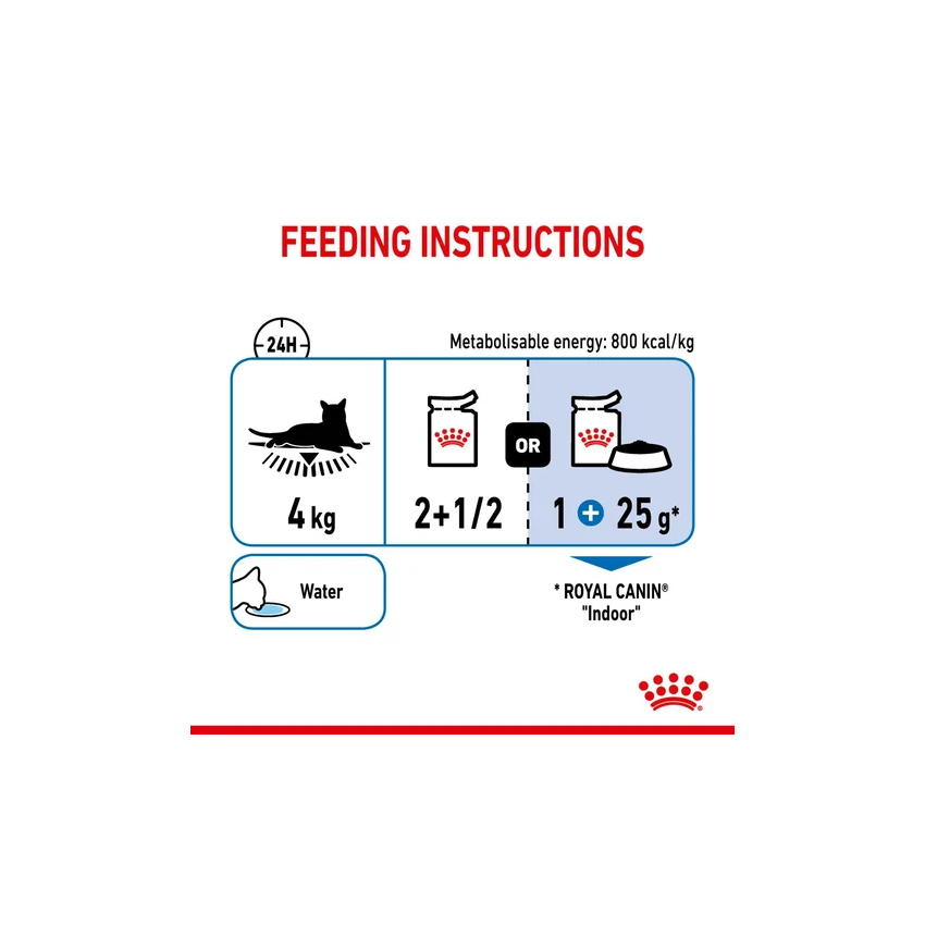 INDOOR 85G Wet Food Royal Canine