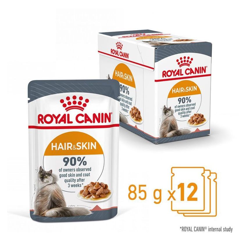 Hair & Skin Care Gravy 85G Wet Food Royal Canine