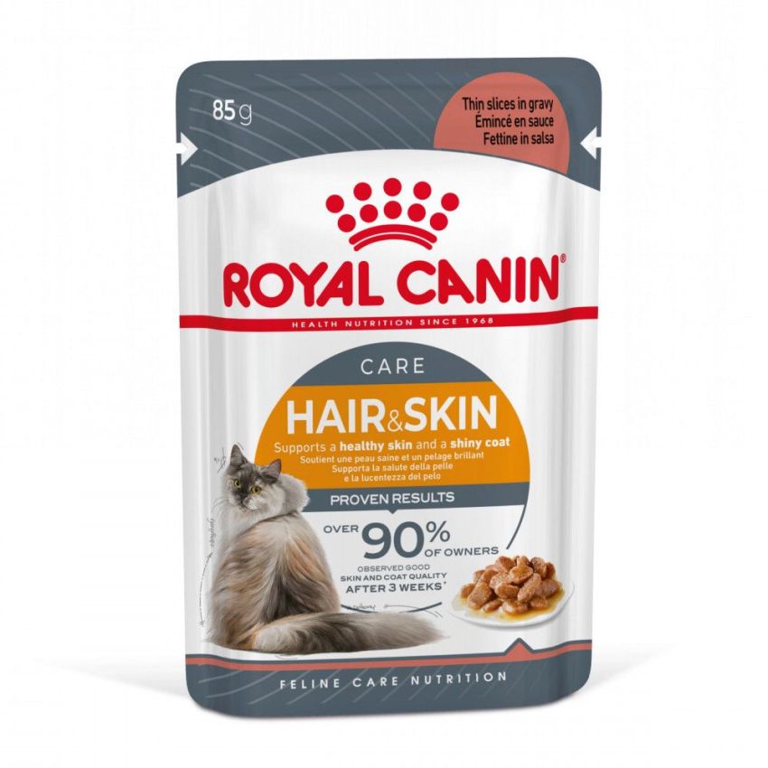 Hair & Skin Care Gravy 85G Wet Food Royal Canine