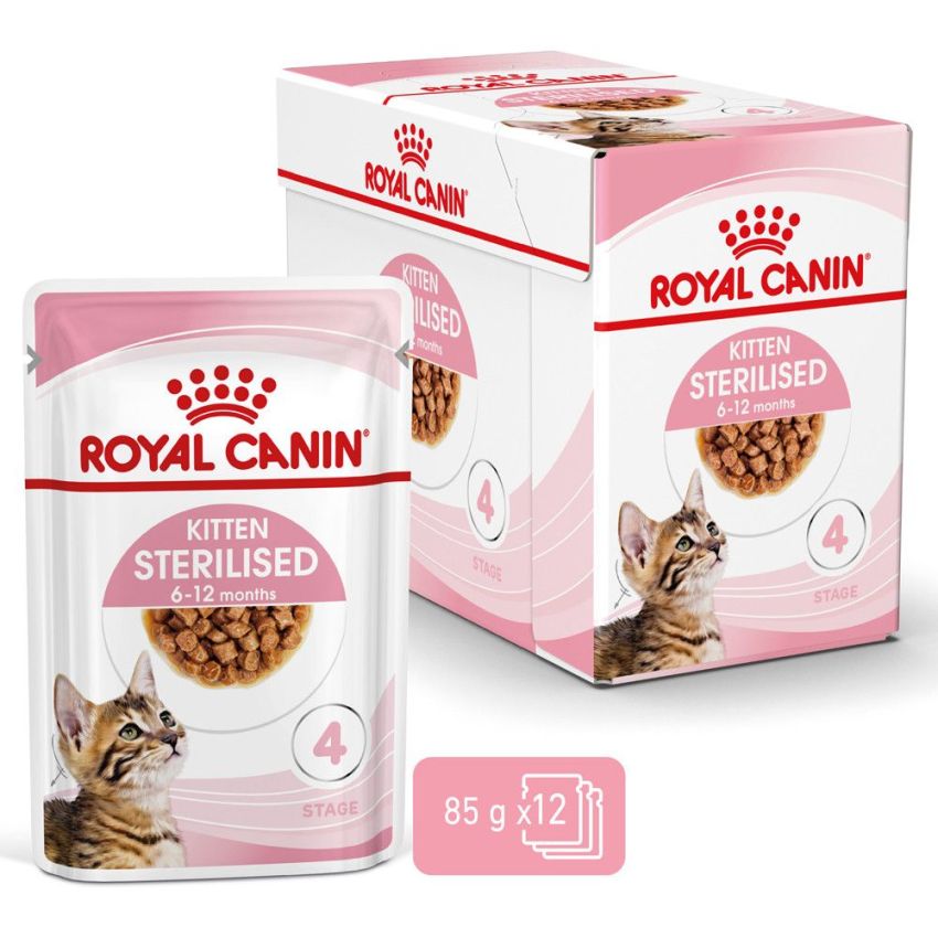 Kitten Sterilized 85G Wet Food Royal Canine