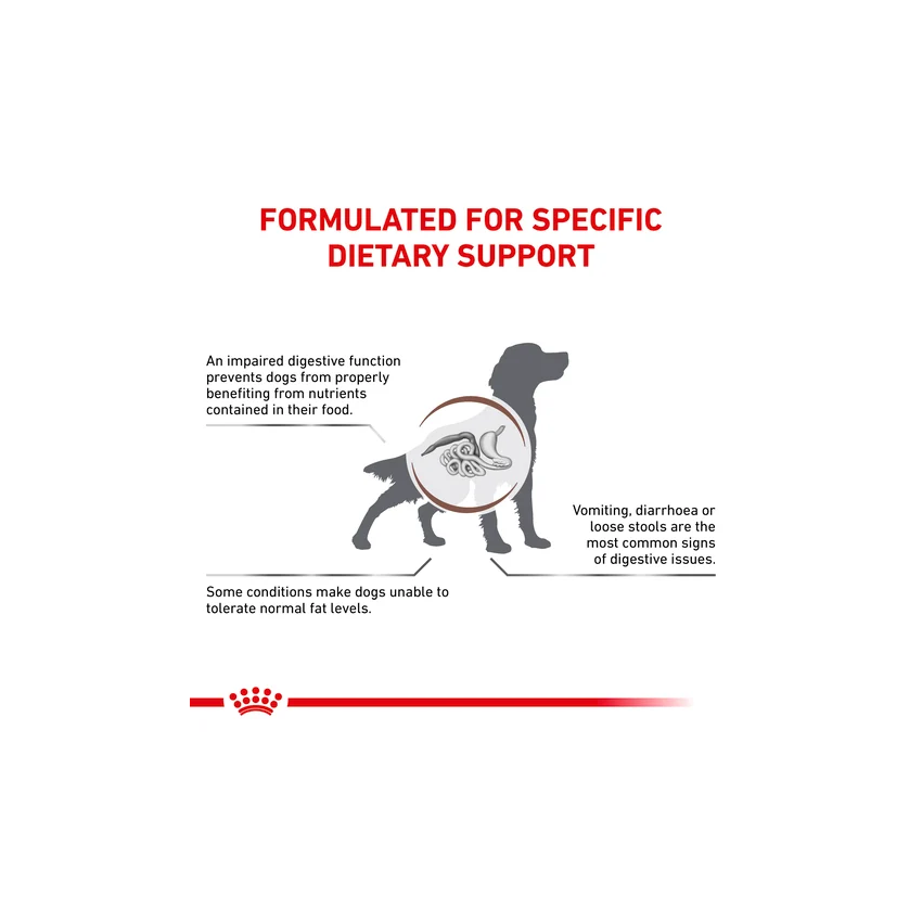 VHN DOG Gastrointestinal Low Fat Dry Food Royal Canin