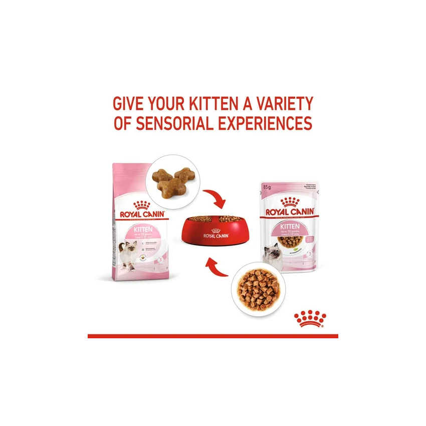 KITTEN INSTINCTIVE GRAVY 85G Wet Food Royal Canine