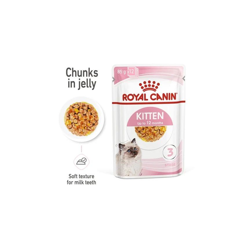 KITTEN INSTINCTIVE JELLY 85g Wet Food Royal Canine