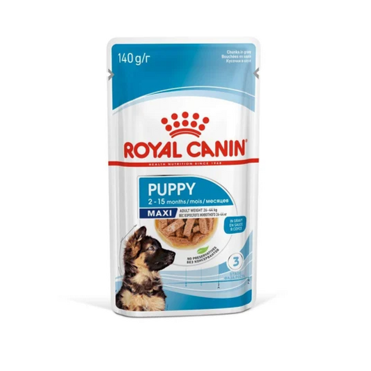 MAXI PUPPY 10X140G Wet Food Royal Canin